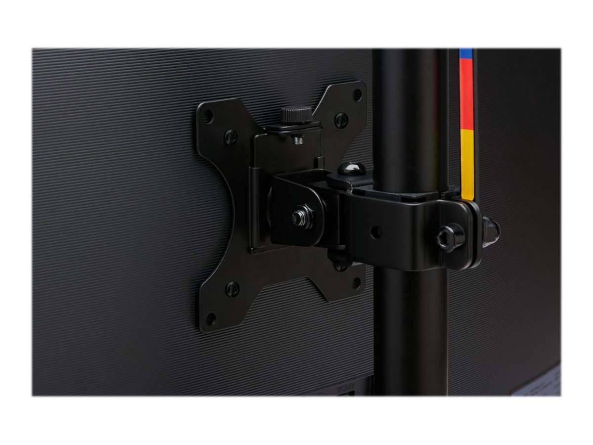 Kensington SmartFit Ergo Single Monitor Arm - Befestigungskit - einstellbarer Arm - für Monitor - Schwarz - Bildschirmgröße bis zu 86,4 cm (bis zu 34 Zoll)