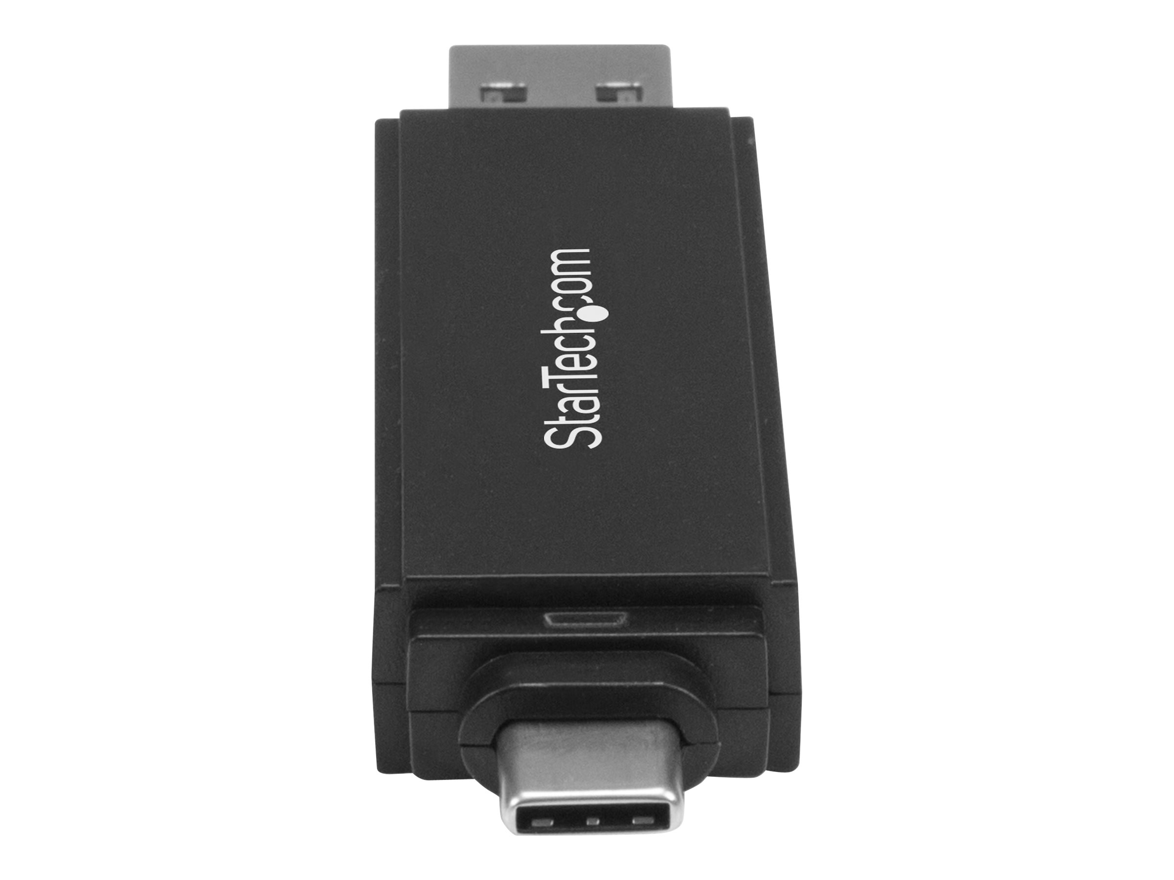 StarTech.com USB Speicherkartenlesegerät - USB 3.0 SD Kartenleser - Kompakt - 5Gbits - USB Kartenleser - MicroSD USB Adapter (SDMSDRWU3AC)