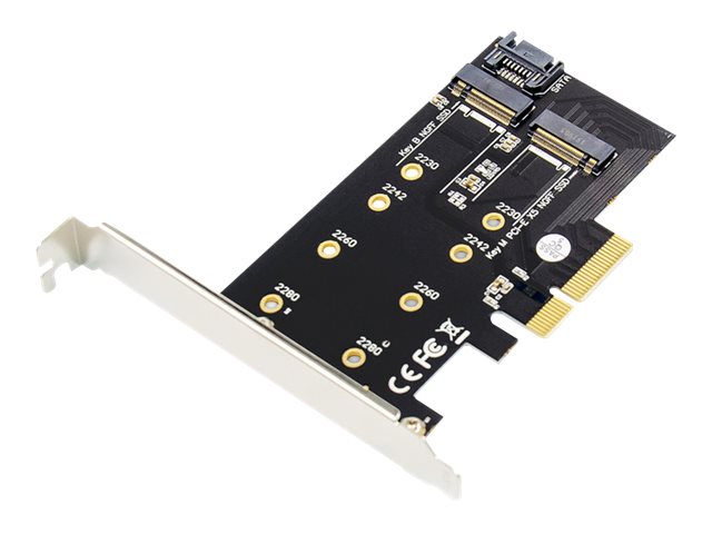 DIGITUS M.2 NGFF  NVMe SSD PCI Express 3.0 (x4) Add-On Karte