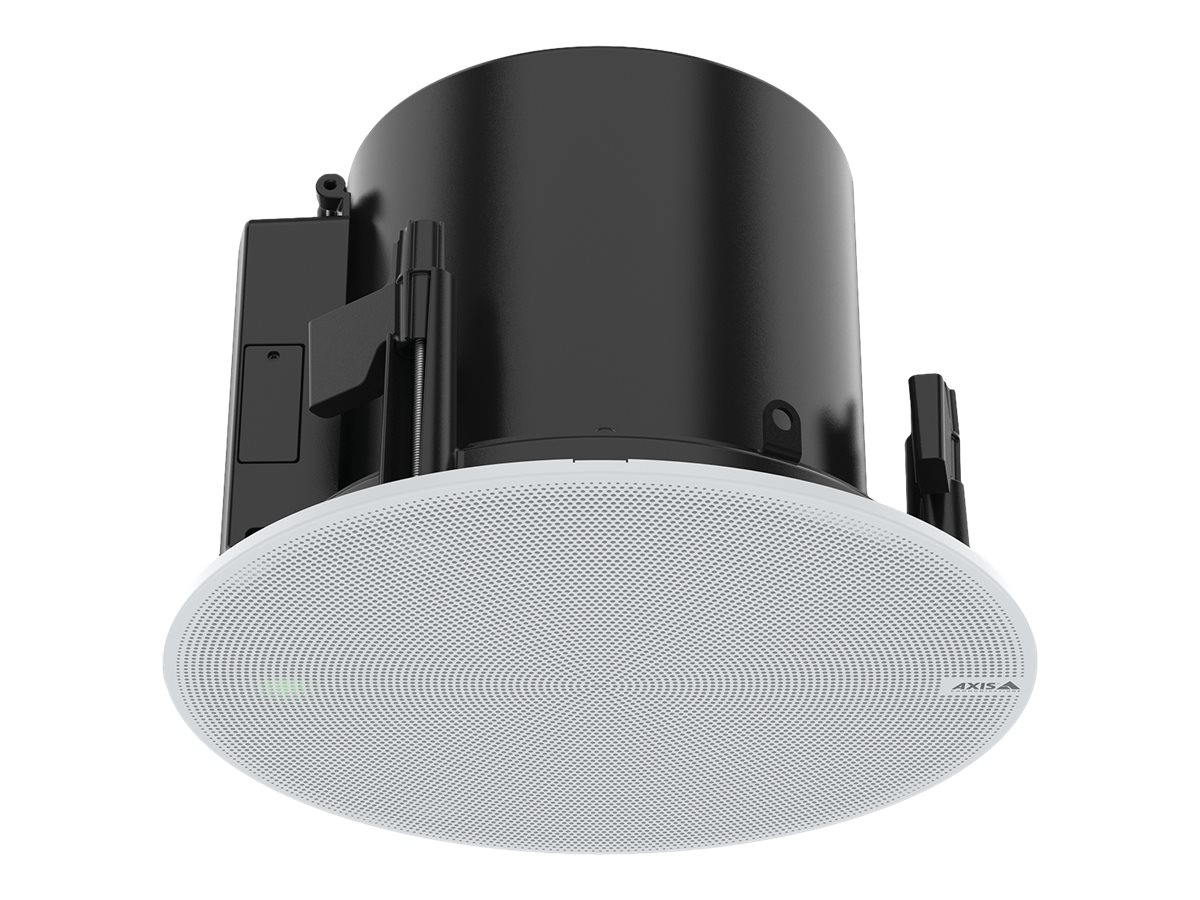 Axis C1211-E - IP Lautsprecher - für PA-System - Ethernet, Fast Ethernet, PoE - App-gesteuert - koaxial (Grill Farbe - RAL 9010)