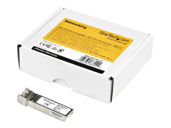 StarTech.com SFP-10GBASE-LRM-ST Transceiver Modul (SFP+ Module 10GBase-LRM Cisco kompatibel Glasfaser 1310nm LC Multimode mit DDM)