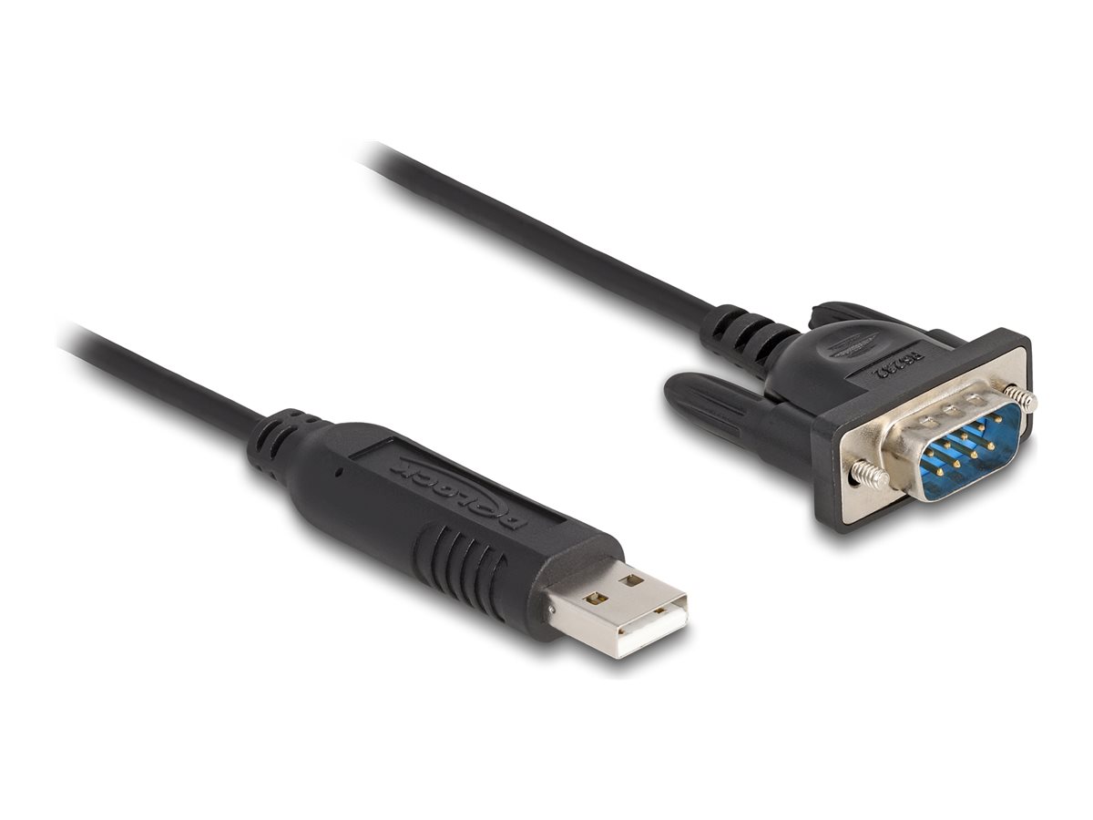 Delock Kabel USB  seriell - USB (M) zu DB-9 (M)