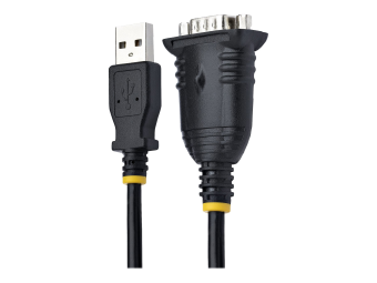 StarTech.com 1 m USB Seriell Adapter, USB RS232 Kabel, WindowsMac - Kabel seriell - DB-9 (M)