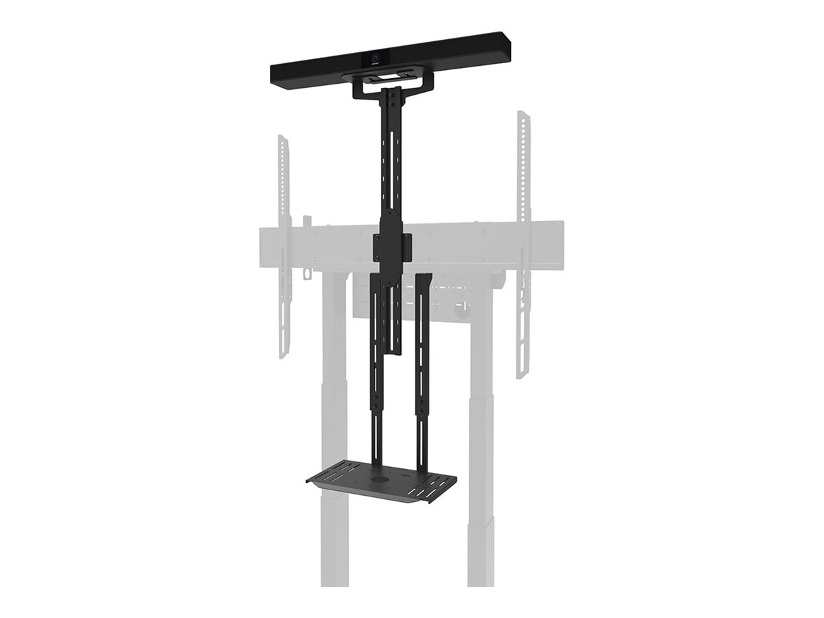 Neomounts AV1-875BL - Montagekomponente (Kamerabord, Regal, 2 Adapterplatten)