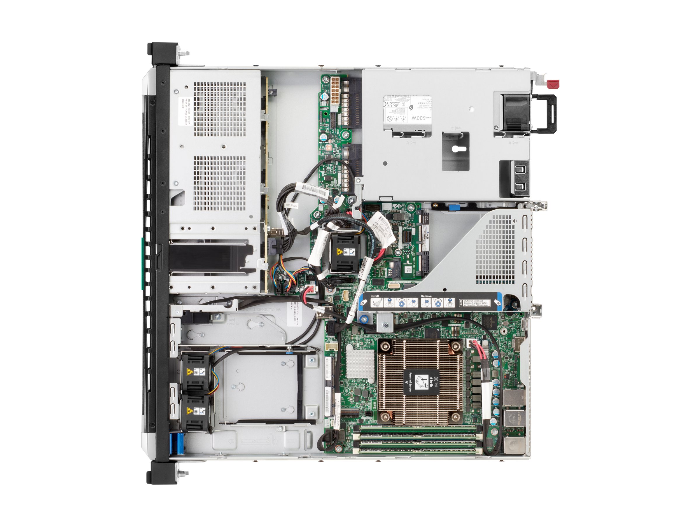 HPE ProLiant DL20 Gen11 - Server - Rack-Montage - 1U - 1-Weg - 1 x Xeon E-2436  2.9 GHz - RAM 32 GB - SATA - Hot-Swap 6.4 cm (2.5")