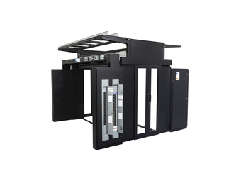 APC HyperPod Frame Vertical Post - Rack Halterungsset (2 Pfosten)