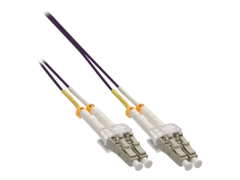 InLine LWL Duplex Kabel - LCLC - 50125µm - OM4 - 50m
