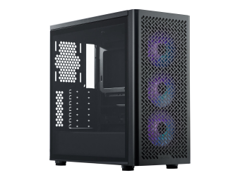 Cooler Master Elite 502 - Mid tower - E-ATX - Seitenteil mit Fenster (gehärtetes Glas)