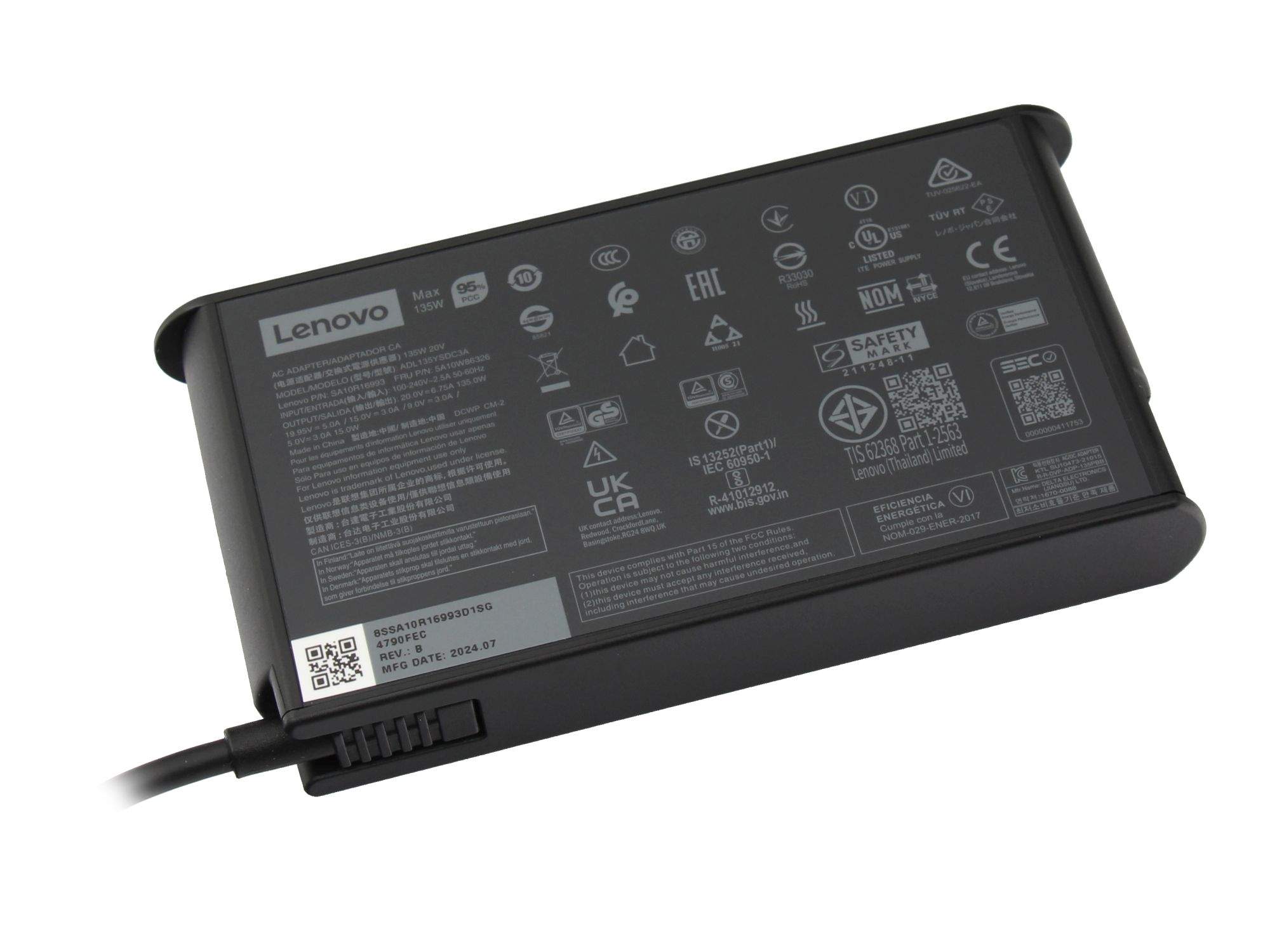 Lenovo ThinkPad - Netzteil - Wechselstrom 100-240 V