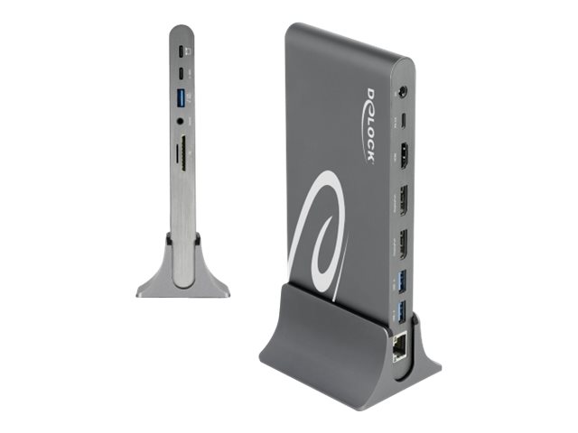 Delock USB Type-C DP 1.4 Docking Station Triple 4K Display
