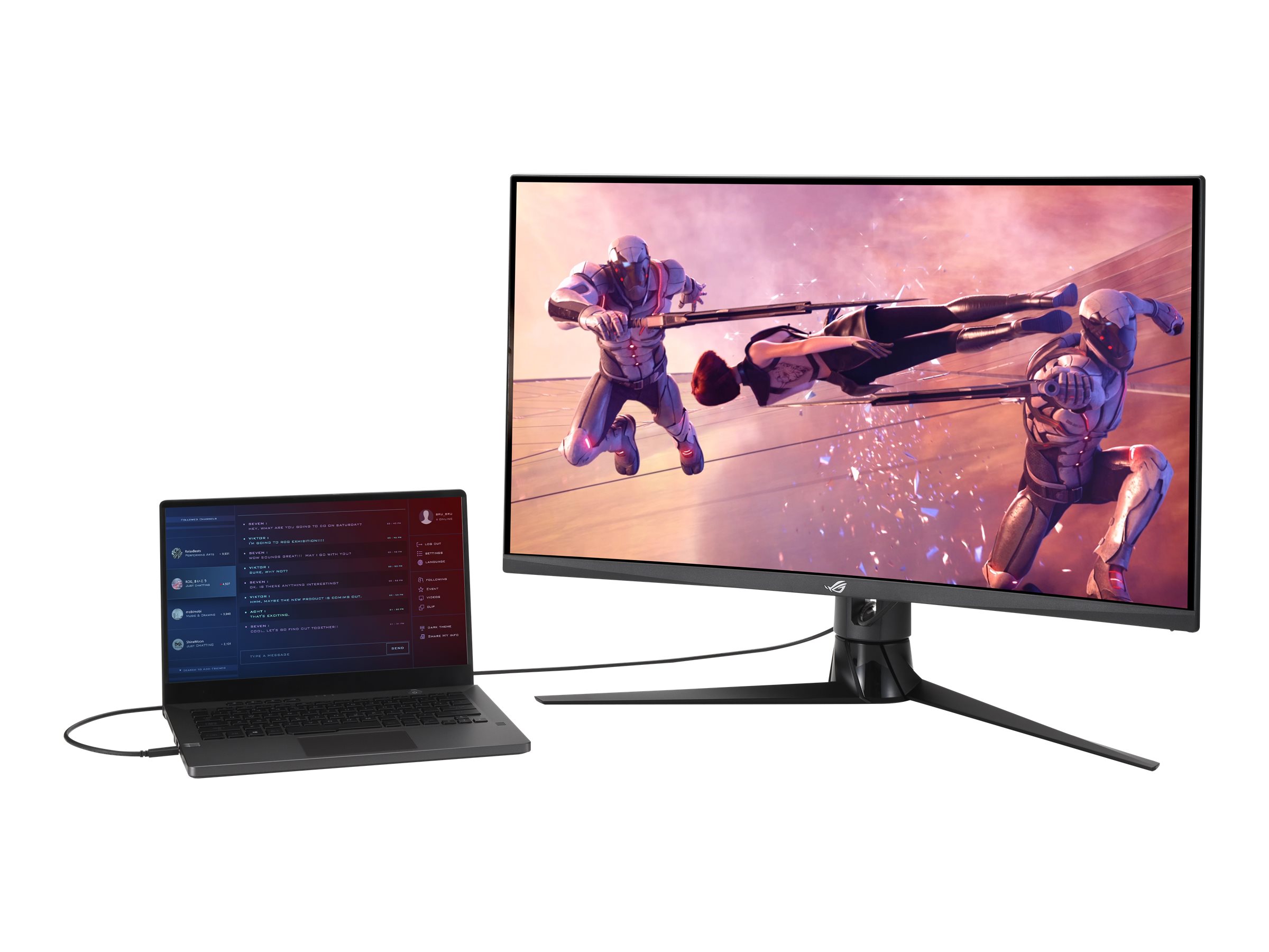 ASUS ROG Strix XG32VC - LED-Monitor - Gaming - gebogen - 80 cm (32")