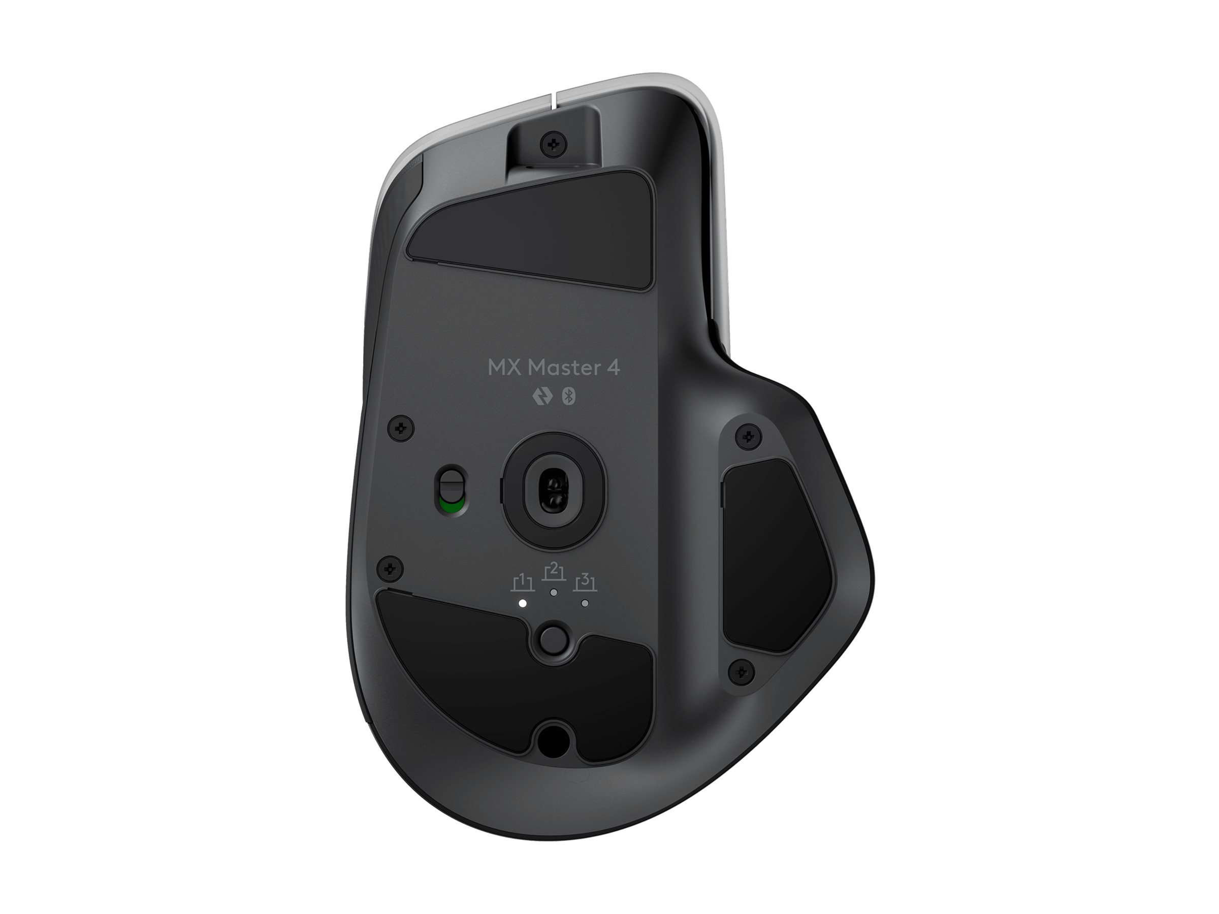 Logitech MX Master 4 - Maus - 8 Tasten - kabellos - Bluetooth, 2.4 GHz - kabelloser Empfänger (USB)