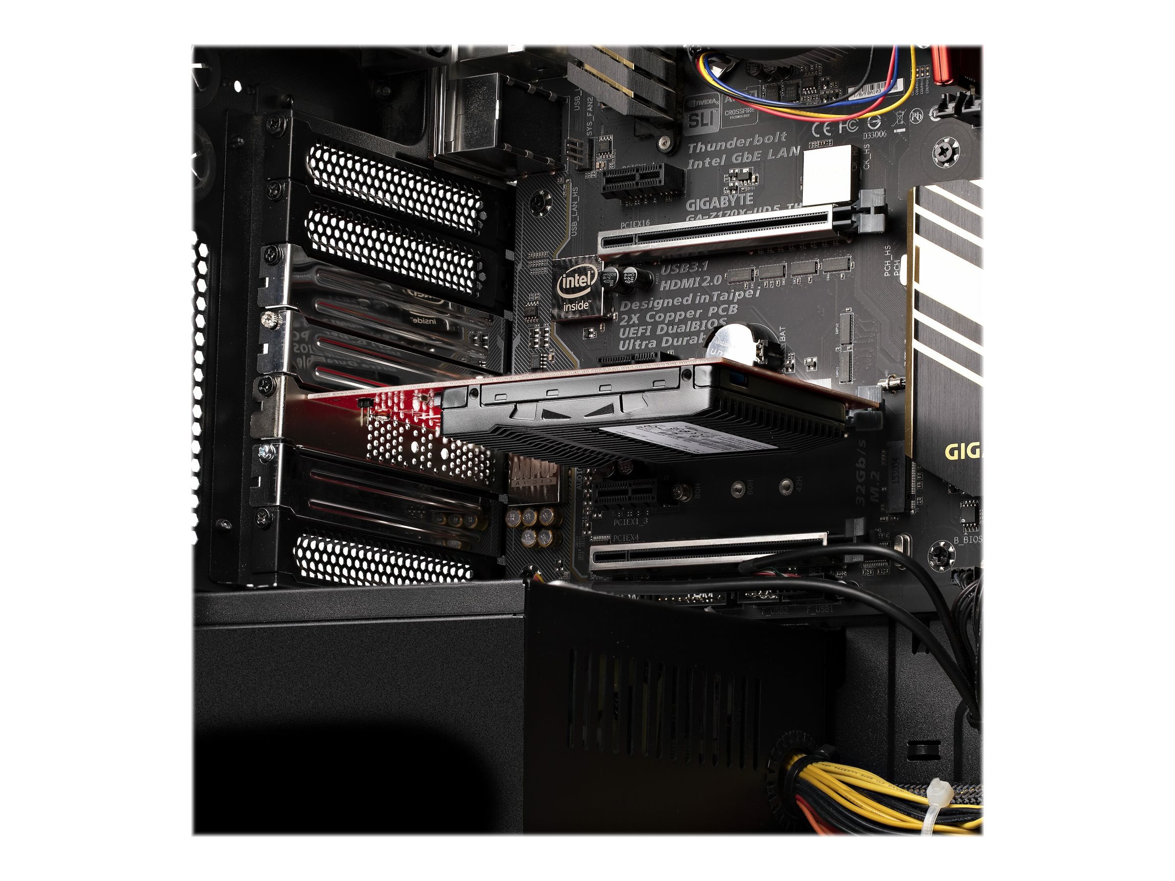 StarTech.com U.3 PCIe Adapterkarte für 2.5" U.3 NVMe SSDs, PCIe 4.0 x4 - Schnittstellenadapter - 2.5" (6.4 cm)