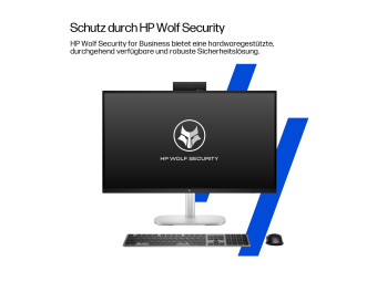 HP EliteStudio 8 G1i AI - All-in-One (Komplettlösung) - Core Ultra 5 235  3.4 GHz - RAM 16 GB - SSD 512 GB - NVMe - Intel Graphics - 1GbE, Wi-Fi 6E, Bluetooth 5.3 - WLAN 802.11abgnacax (Wi-Fi 6E)