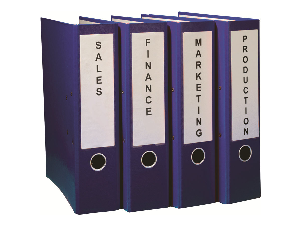 Dymo LabelWriter - Schwarz auf Weiß - 36 x 89 mm 520 Etikett(en) (2 Rolle(n)