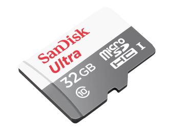 SanDisk Ultra - Flash-Speicherkarte (microSDHCSD-Adapter inbegriffen)