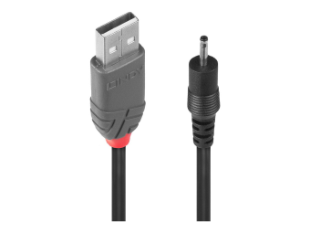 Lindy USB-Ladekabel - Gleichstromstecker 2,3 x 0,7 mm männlich zu USB (nur Strom)