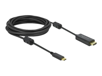 Delock Video-  Audiokabel - 24 pin USB-C männlich