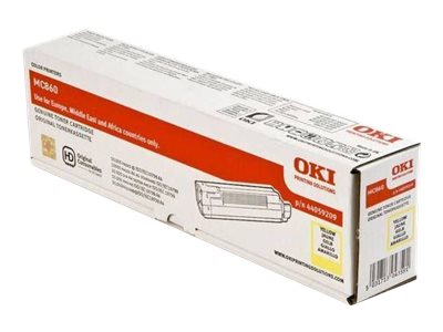 OKI Gelb - original - Tonerpatrone - für OKI MC860cdtn