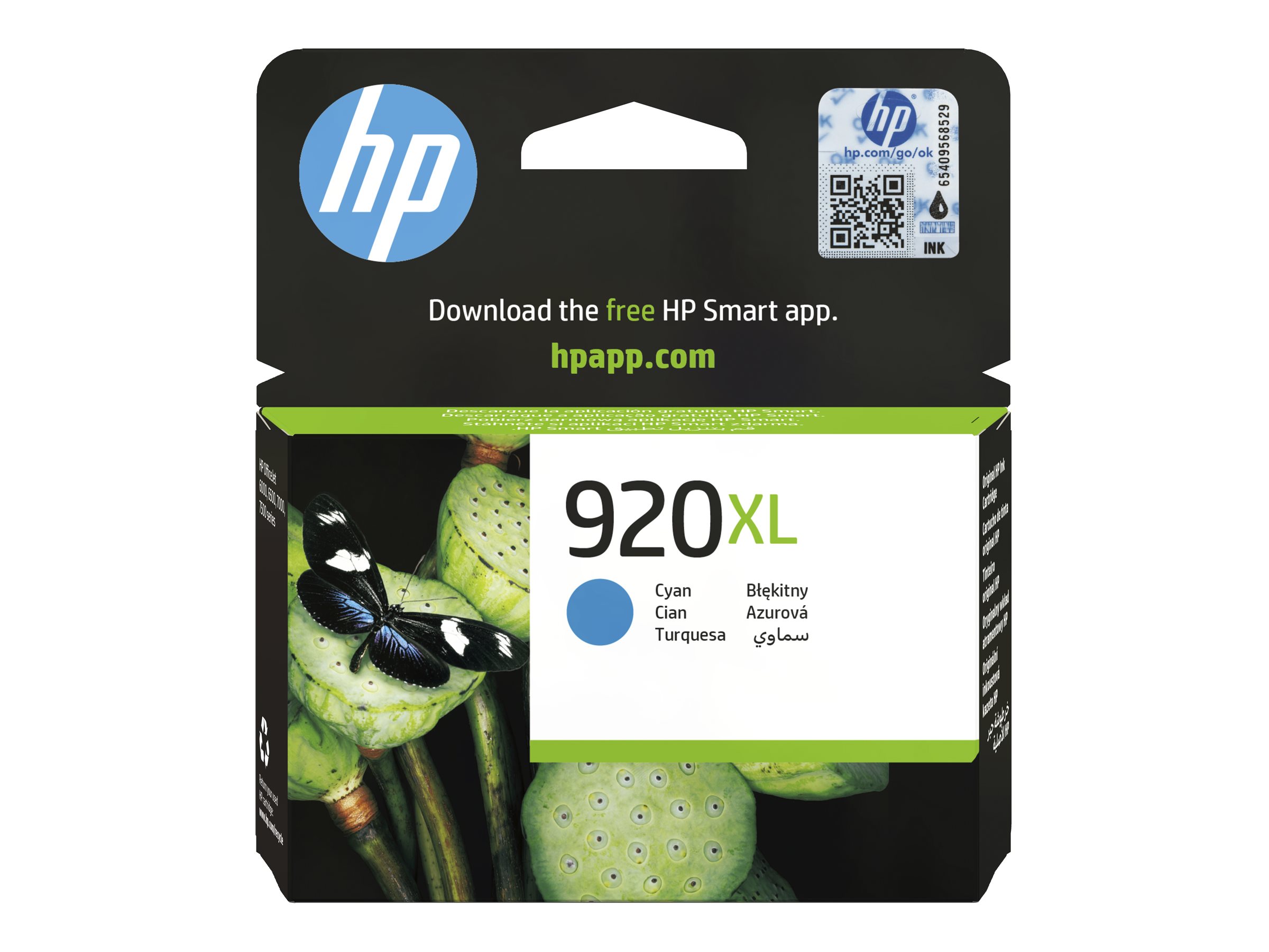HP 920XL - Hohe Ergiebigkeit - Cyan - original