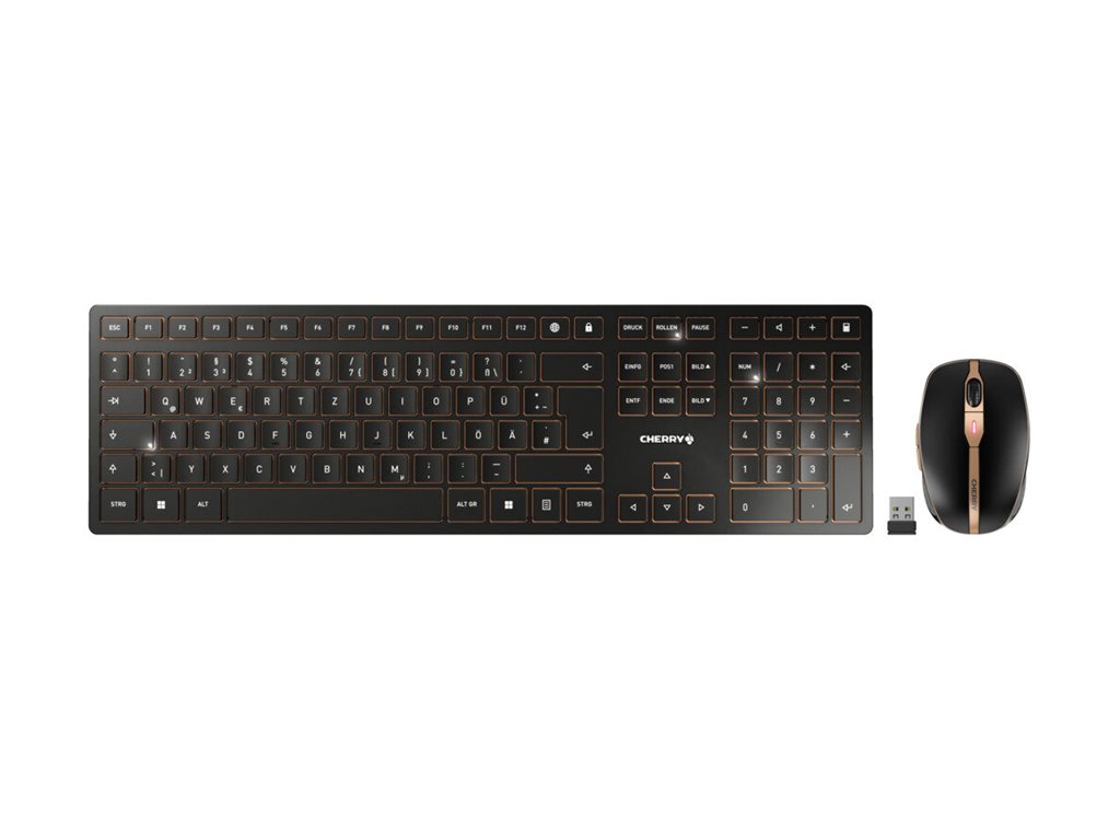 Cherry DW 9100 SLIM - Tastatur-und-Maus-Set