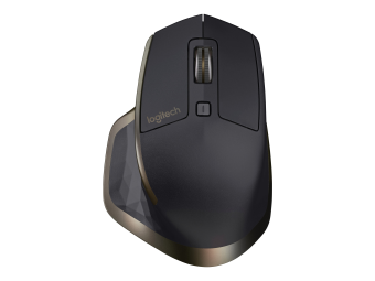 Logitech MX Master - Maus - Laser - 5 Tasten - kabellos - Bluetooth 2.4 GHz - kabelloser Empfänger (USB)