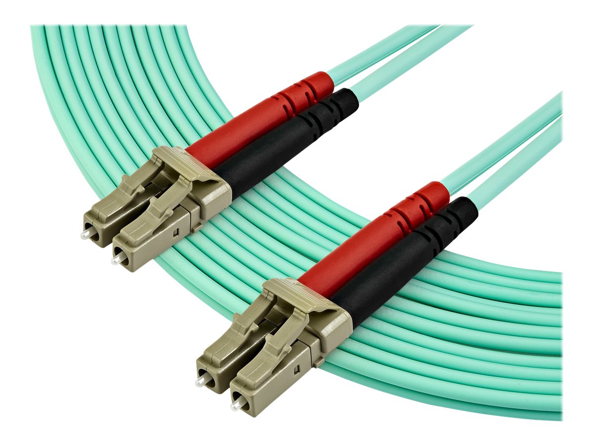 StarTech.com 7 m OM3 LWL Patchkabel, Multimode-Glasfaserkabel, LC auf LC - Patch-Kabel - LC Multi-Mode (M)