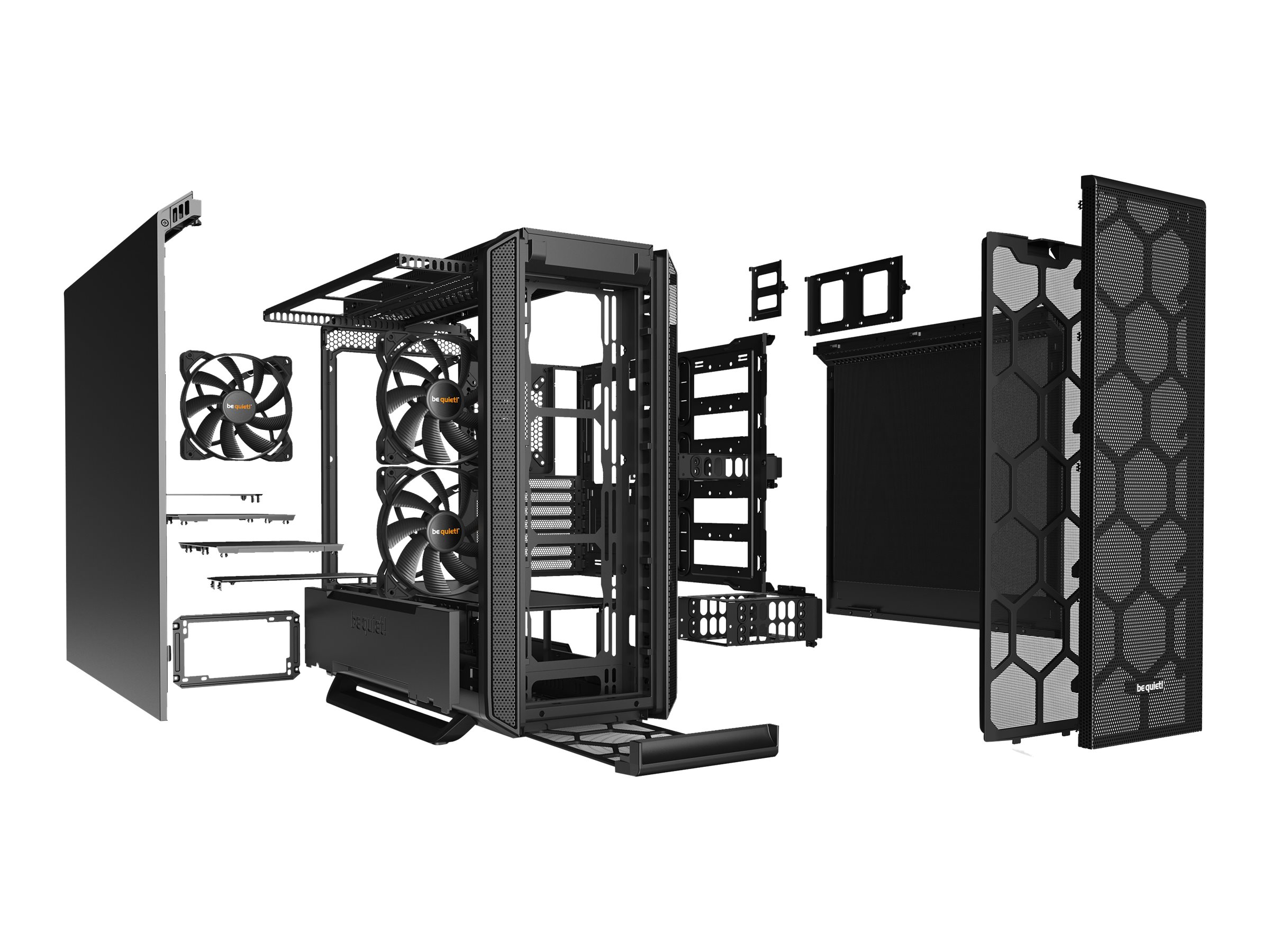 Be Quiet! Silent Base 802 - Tower - E-ATX - keine Spannungsversorgung (ATX  PS2)