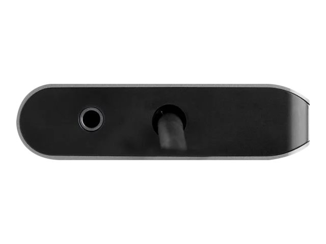 StarTech.com USB C Multiport Adapter, USB-C Mini Travel Dock with 4K HDMI or 1080p VGA, 3x USB 3.0 Hub, SD, GbE, Audio, 100W PD Pass-Through, Portable Docking Station for LaptopTablet