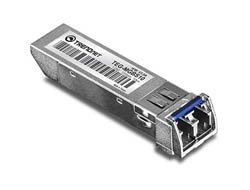 TRENDnet TEG MGBS10D5 - SFP (Mini-GBIC)-Transceiver-Modul - 1GbE - 1000Base-LX - LC - bis zu 10 km - 1550 (TX)
