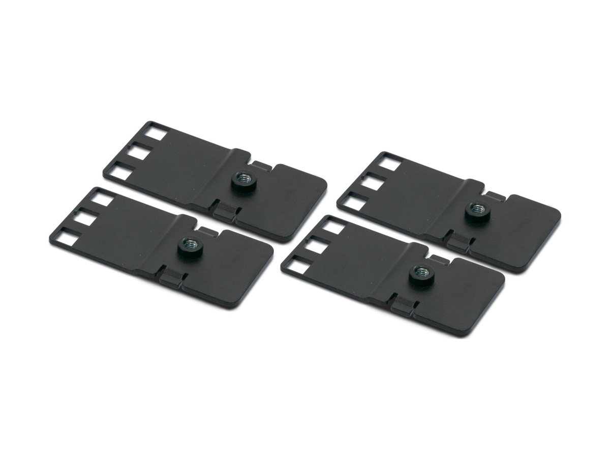 APC Rack Bracket - Schwarz - 1U - 48.358.4 cm (19"23")