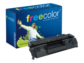 freecolor 110 g - Schwarz - kompatibel - Tonerpatrone (Alternative zu: HP 05A)
