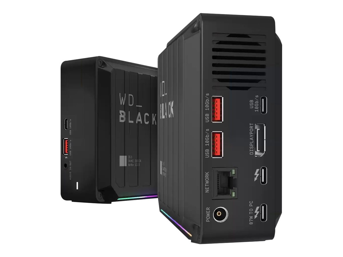 WD_BLACK D50 Game Dock WDBA3U0010BBK - Dockingstation
