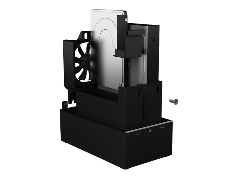 ICY BOX IB-RD3621-C31 - Festplatten-Array - 2 Schächte (SATA-600)