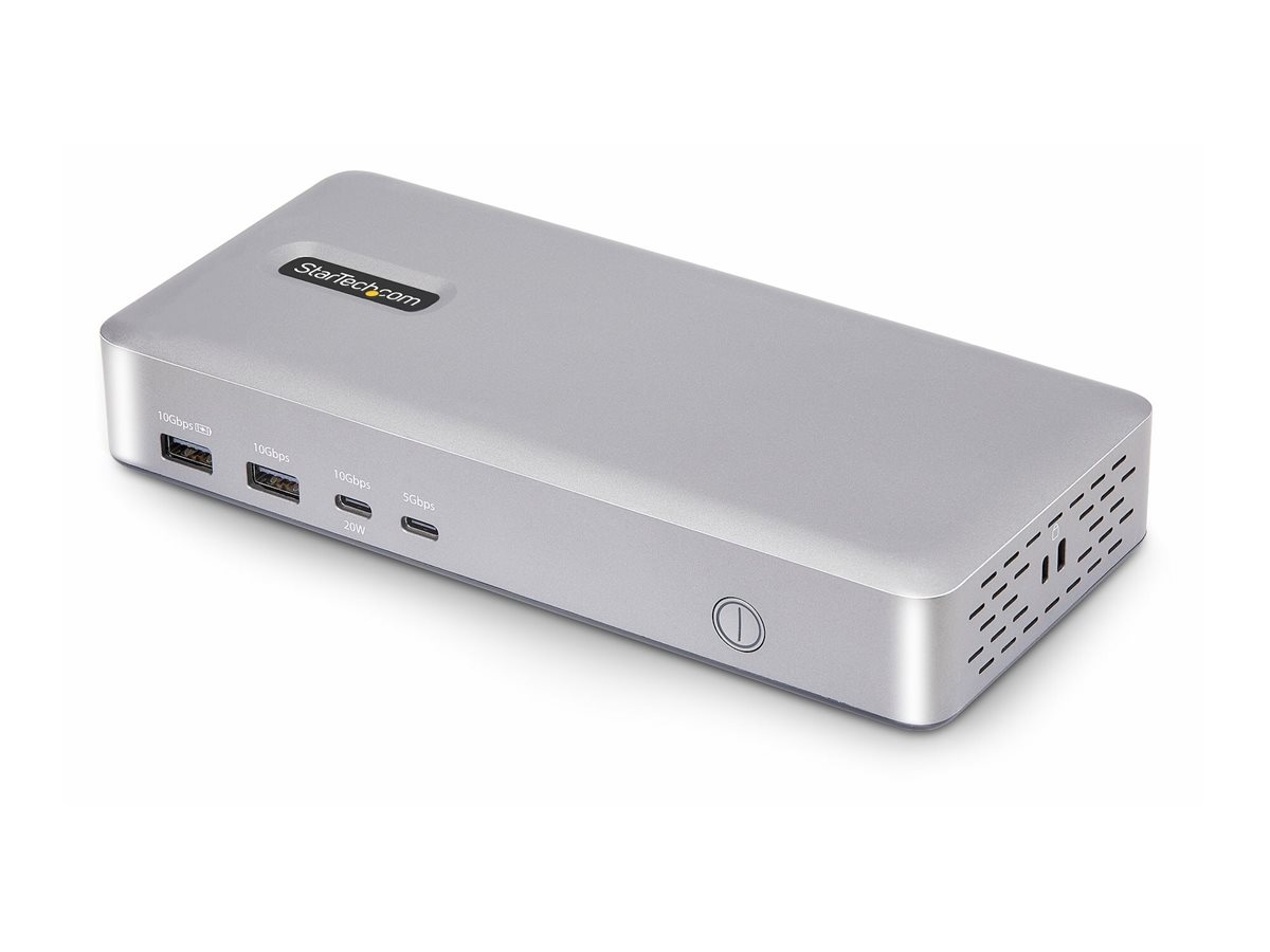 StarTech.com USB4 Docking Station, USB-C 40Gbps, Dual Video HDMI, Up to 2x 4K 60Hz 444 (RGB)