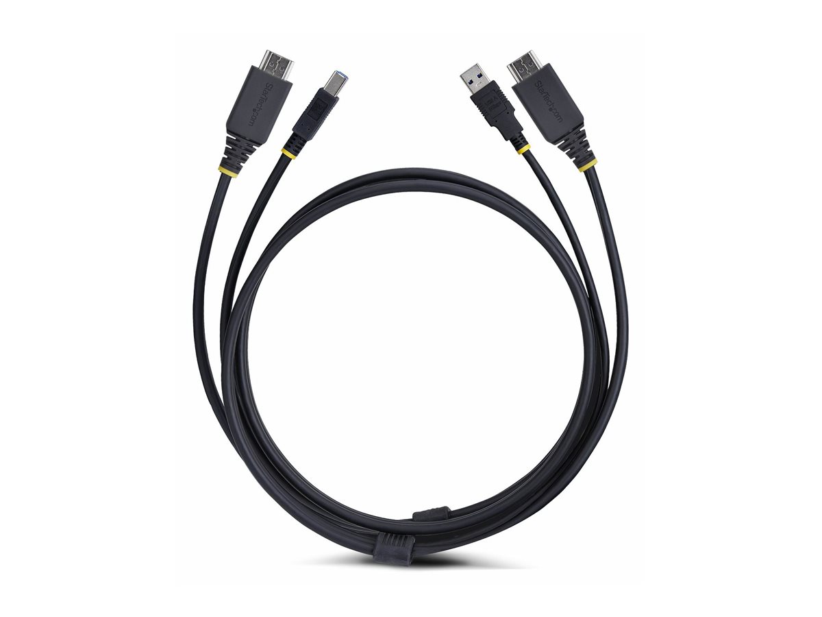 StarTech.com 6ft (1.8m) HDMI and USB 5Gbps KVM Cable - Tastatur-  Video-  Maus- (KVM-)