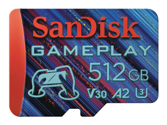 SanDisk GamePlay - Flash-Speicherkarte - 512 GB