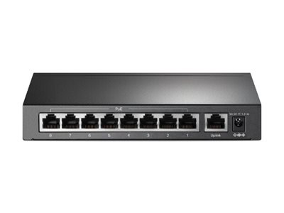 TP-LINK TL-SF1009P - Switch - unmanaged - 8 x 10100 (PoE+)