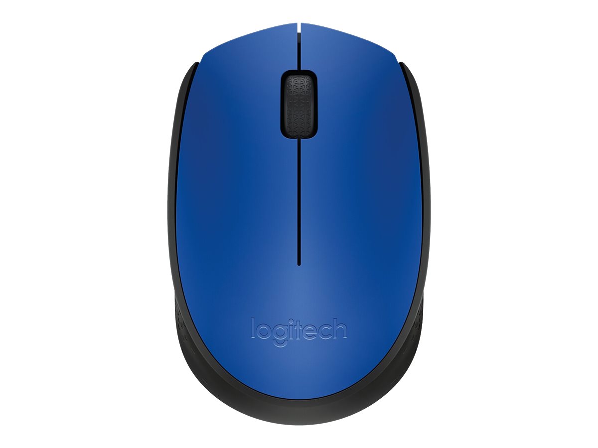 Logitech M171 - Maus - rechts- und linkshändig - kabellos - 2.4 GHz - kabelloser Empfänger (USB)