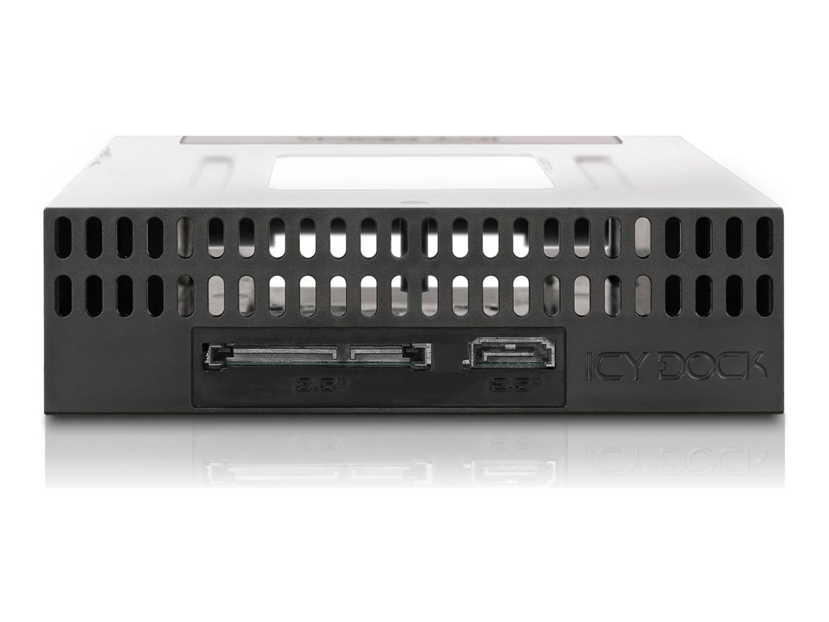 Icy Dock flexiDOCK MB795SP-B - Gehäuse für Speicherlaufwerke - 2.5", 3.5" (6.4 cm, 8.9 cm)