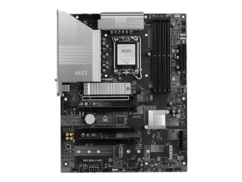 MSI PRO Z890-S WIFI - Motherboard - ATX - LGA1851-Sockel - Z890 Chipsatz - USB-C 3.2 Gen 2x2 USB 3.2 Gen 1 - 2.5 Gigabit LAN Wi-Fi 7 Bluetooth - Onboard-Grafik (CPU erforderlich)