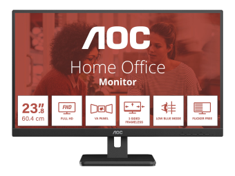 AOC Essential-line 24E3UMBK - LED-Monitor - 60.5 cm (24)