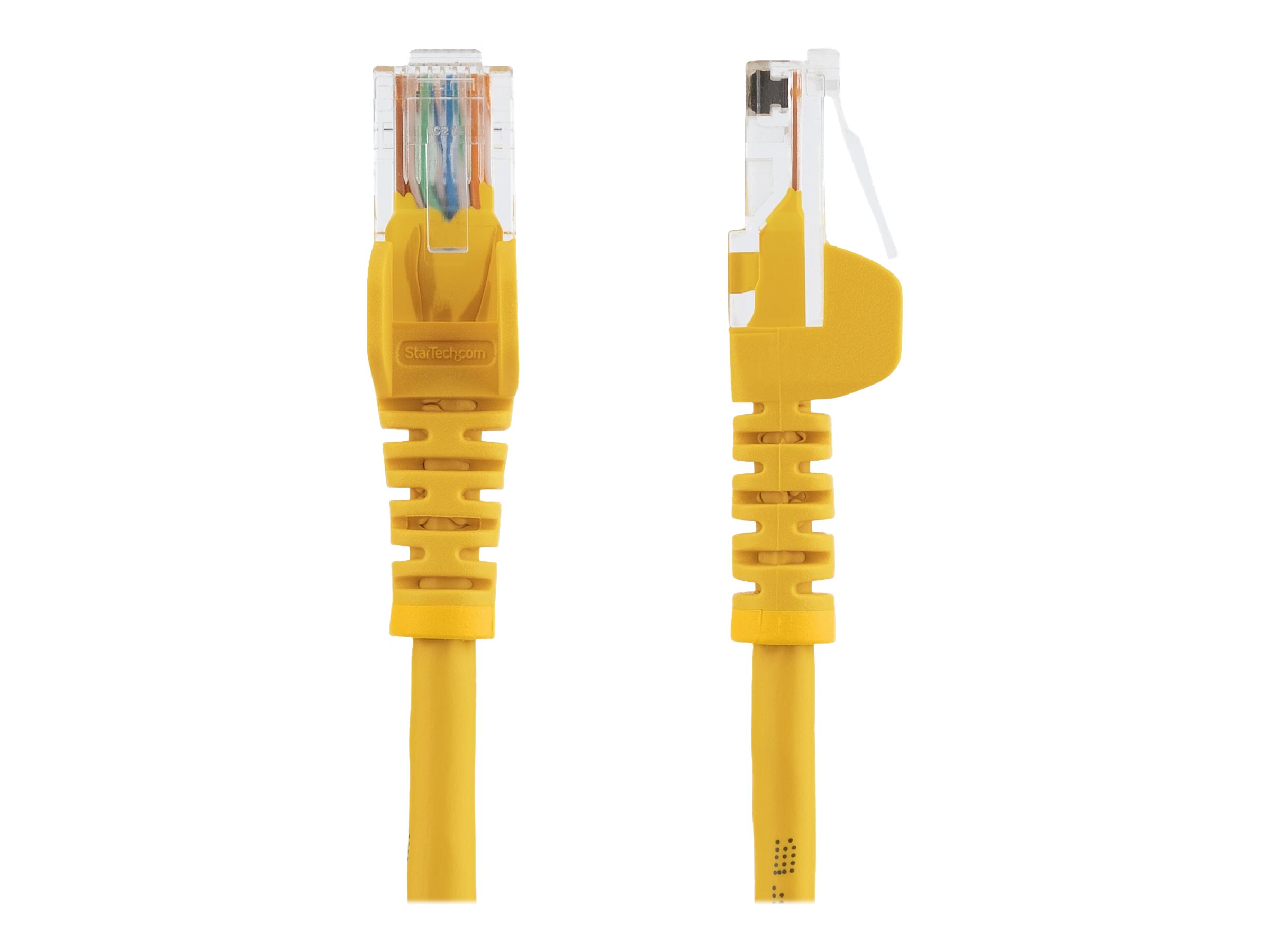 StarTech.com 2m Cat5e RJ45 UTP Netzwerkkabel Snagless - Cat 5e Patchkabel - Gelb - Stecker  Stecker - Patch-Kabel - RJ-45 (M)