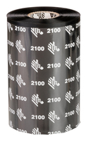 Zebra 2100 Wax - Schwarz - 106 mm x 450 m - Thermotransfer-Farbband (Packung mit 12)