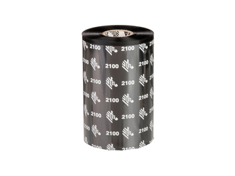 Zebra 2100 Wax - Schwarz - 106 mm x 450 m - Thermotransfer-Farbband (Packung mit 12)