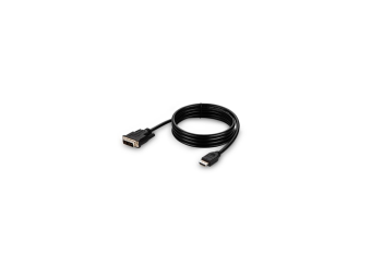 Belkin Secure KVM Combo Cable - Video-  USB-  Audio-Kabel - TAA-konform - USB, Mini-Stecker, DVI-D (M)