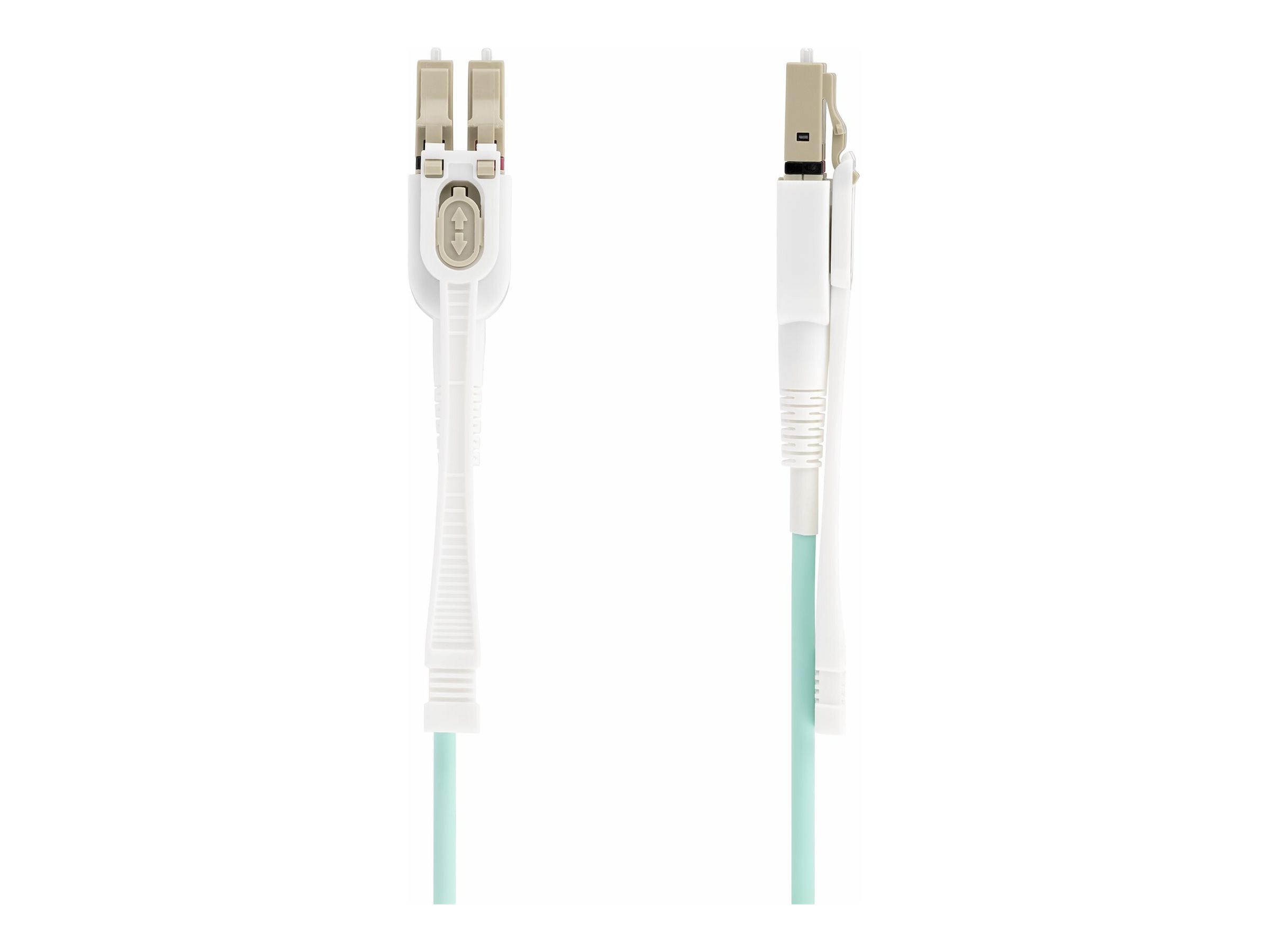 StarTech.com 5m LCLC-UPC OM4 Multimode Glasfaser Patchkabel, Push-Pull - Patch-Kabel - LCUPC Multi-Modus (M)