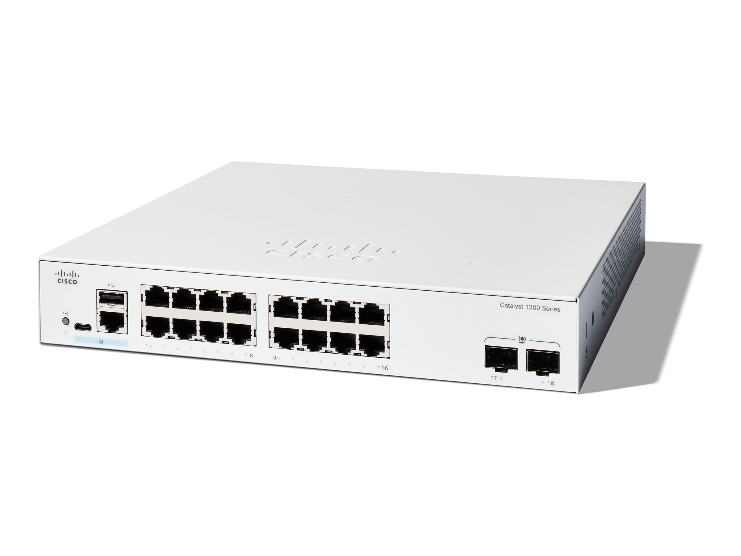 Cisco Catalyst 1200-16T-2G - Switch - L3 - Smart