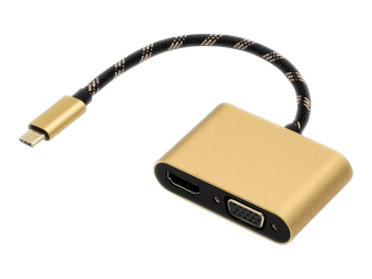 ROLINE Gold - Externer Videoadapter - USB-C 3.2 Gen 1