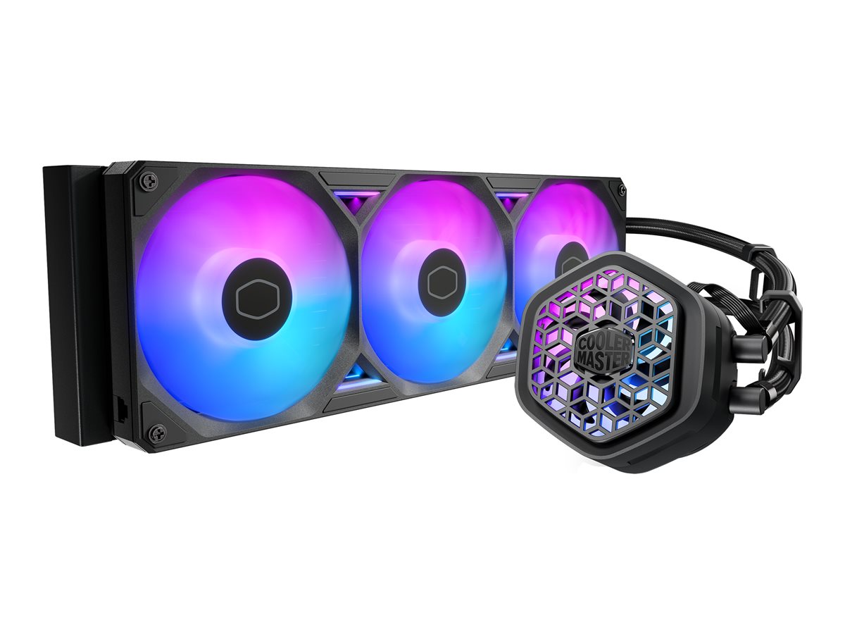 Cooler Master MasterLiquid 360 Atmos II - Prozessor-Flüssigkeitskühlsystem - Kühlergröße 360 mm - (für LGA1851, LGA1700, LGA1200, LGA1151, LGA1150, LGA1156, AM4, AM5)